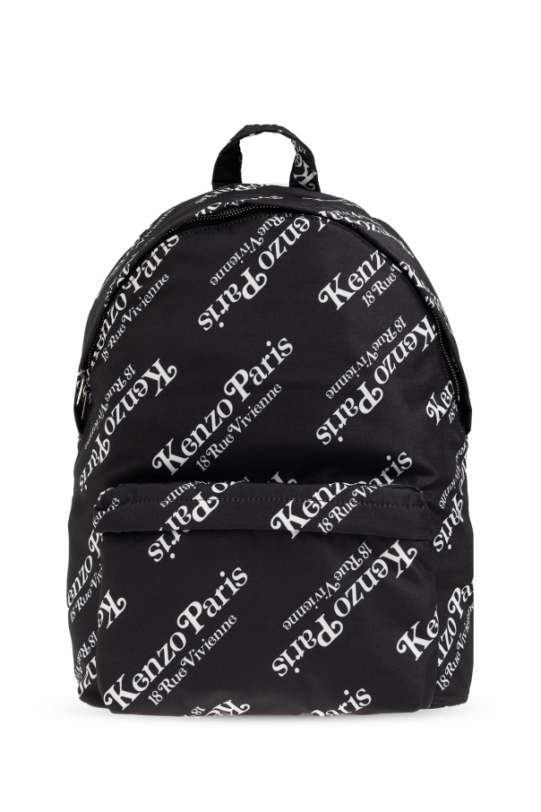 Biname fmedShops Australia Ingen sidesomme eller bagsomme for ekstra komfort Black backpack productive with logo Kenzo